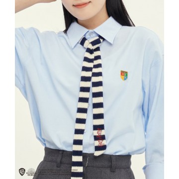 韓國Romantic Crown - [HP X RMTC] KNIT TIE SHIRTS_SKY BLUE